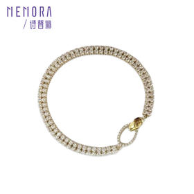 璀璨系列18k金钻石手链 闪耀钻石手链女士礼物DB208901