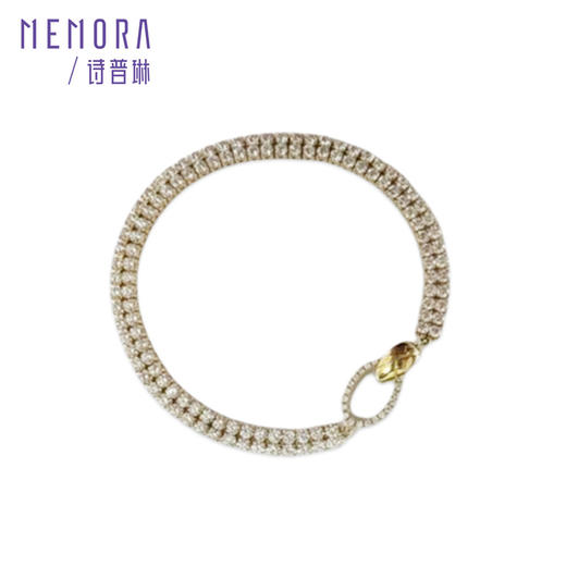 璀璨系列18k金钻石手链 闪耀钻石手链女士礼物DB208901 商品图0