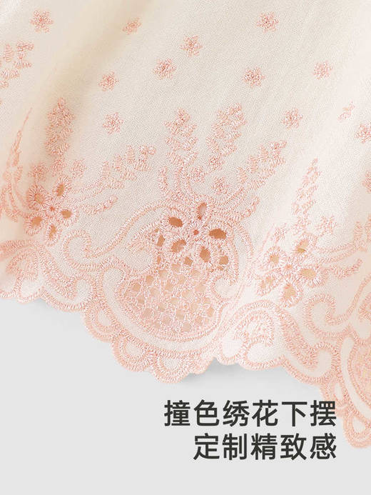 英氏女童连衣裙夏季薄款透气儿童裙子可爱宝宝公主裙YRLCJ2R031A 商品图4