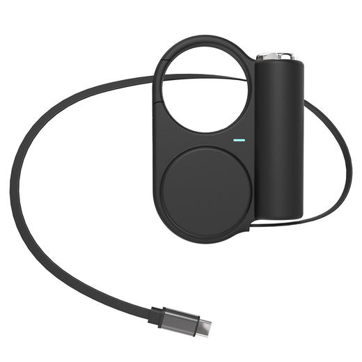 【创意伸缩自带线户外充电宝】快充小巧便携 5000毫安移动电源 国庆假期出行 商品图3