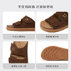 【牛反绒】星期六复古褐棕魔术贴外穿凉拖SSD2110390 商品缩略图11