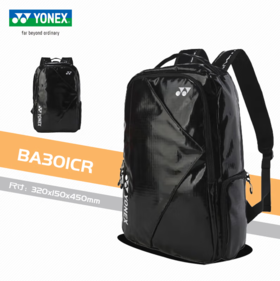 YONEX /尤尼克斯25年运动双肩包BA301CR_007黑