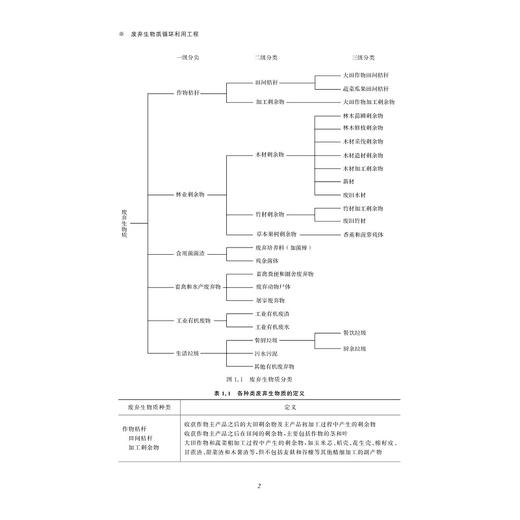 废弃生物质循环利用工程/浙江省普通本科高校“十四五”重点立项建设教材/单胜道/方婧/郭大亮/浙江大学出版社 商品图2