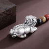 子佩集S999银【佛缘狻猊】钥匙扣【DZ777】纯银小摆件狻猊‌2503 商品缩略图3