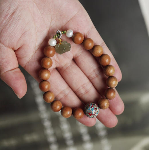 【青山特惠】10mm 14颗老山檀香 原创【靖凡】手串y1 商品图8