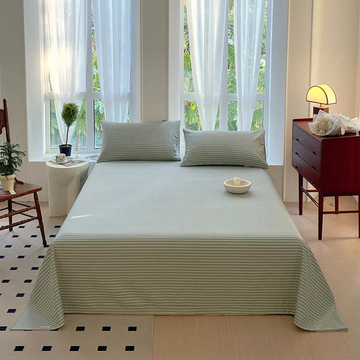 🥰59.9元到手三件套【良品故事无印风原棉粗布凉席三件套】💥❗️姥姥常说的老粗布，夏天本命凉席，❤️清凉环保 ✔️温凉柔软~全手工制作工艺‼️ 商品图6