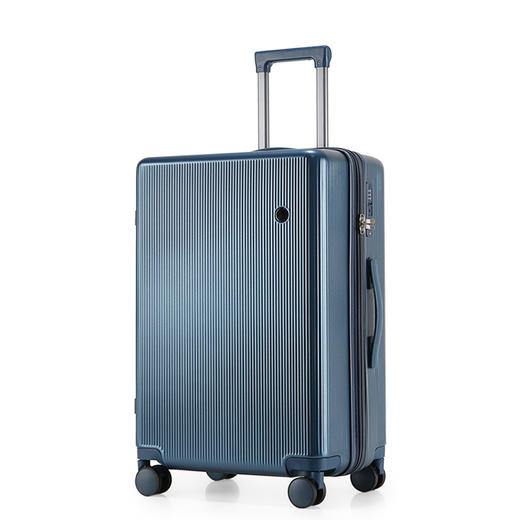 时尚轻便可扩展拉杆箱PC行李箱简约拉链登机箱万向轮手机支架挂钩 商品图3