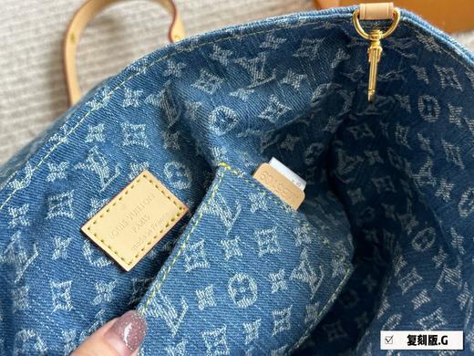点此购买 LV经典重塑团老花牛仔双肩包 sj 315017 商品图8