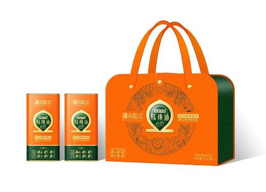 疆品聪达·特级冷磨核桃油礼盒 1L*2  聪达6S冷蘑工艺 商品图0