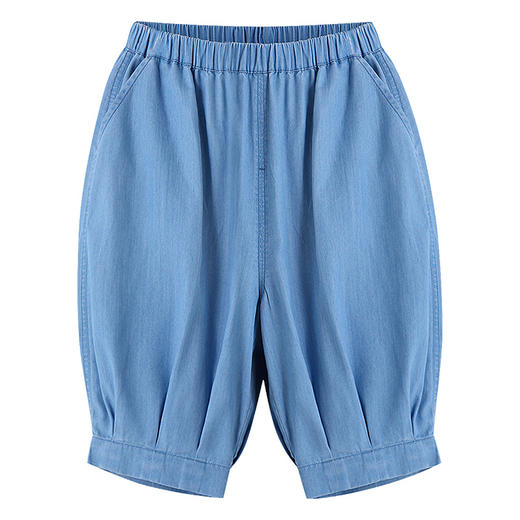 【实体店同款】女童全腰七分牛仔裤夏季新款安奈儿童装XG526698 商品图5