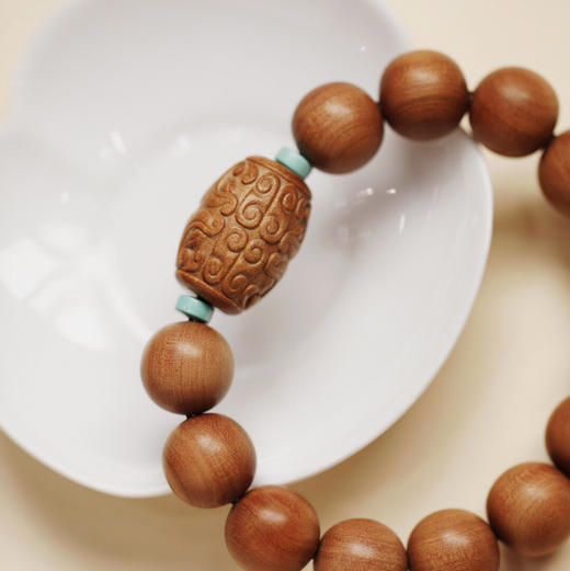 【青山特惠】15mm 13颗老山檀香 原创【善洲】手串y2 商品图1