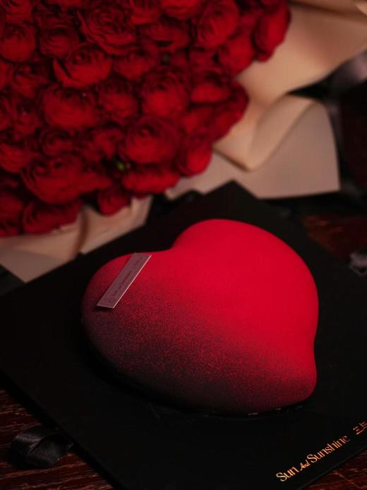 【三与叁山】慕斯蛋糕-玫瑰之心 5.5英寸 商品图0