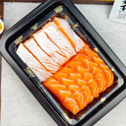 顺丰包邮】挪威🇳🇴三文鱼（品质甄选，鲜美馥郁）鱼腩鱼背中段双拼400克/份 下单后48小时基地直邮 商品图0