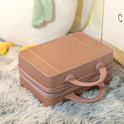 五一出行【轻松收纳！告别凌乱】高颜值小清新出差旅行14寸行李箱节日礼盒装伴手礼糖果色迷你手提箱化妆箱。ry 商品图11