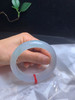 612656，58.2宽版正圈手镯。版型特别好。一截带淡晴底色，整体润润的 商品缩略图5