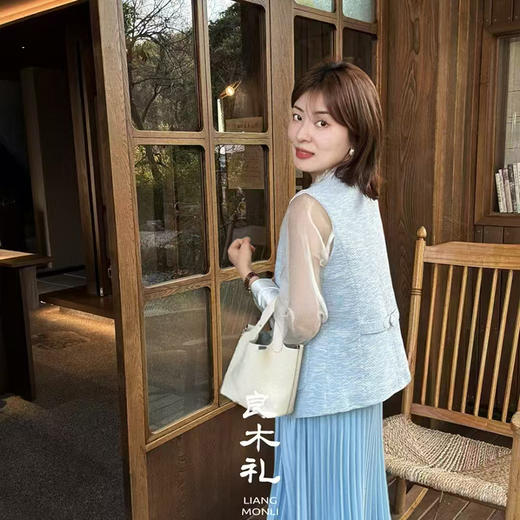 【不退不换】【部分现货】扫描购买新中式国风马甲(5200) 商品图1