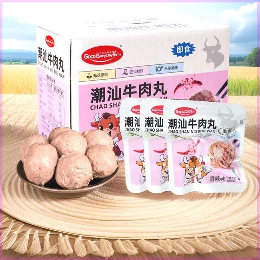 即食 潮汕牛肉丸 香辣味 单粒装 商品图0