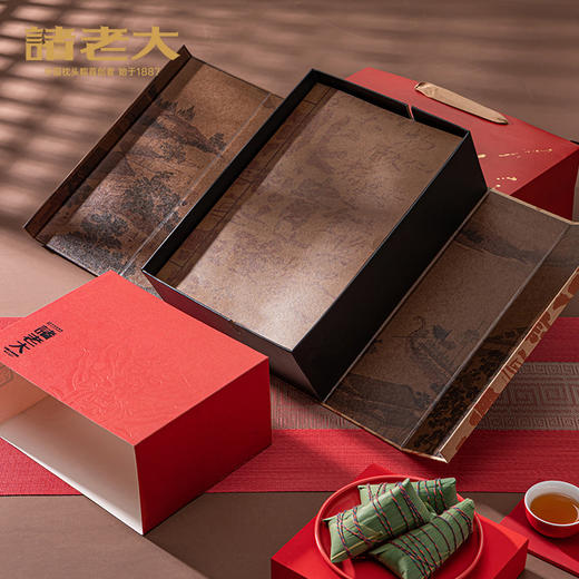 诸老大 诸事朤朤枕头粽礼盒(B款)（8粽4蛋） - 1280g【端午】SKT 商品图3