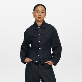 oneup收腰牛仔夹克