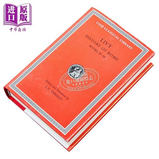 【中商原版】蒂托·李维：罗马史，卷十一（洛布古典丛书）（原文拉英对照版） 英文原版 History of Rome, Volume XI Livy 商品图1