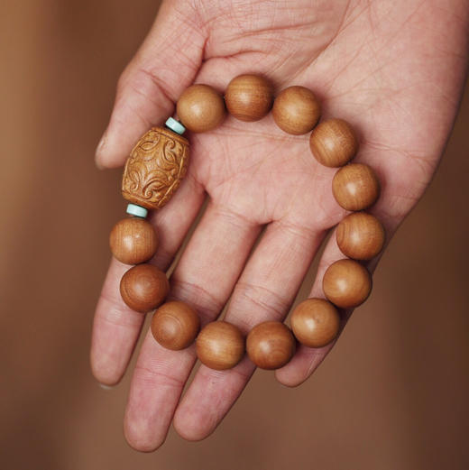 【青山特惠】15mm 13颗老山檀香 原创【善洲】手串y2 商品图8