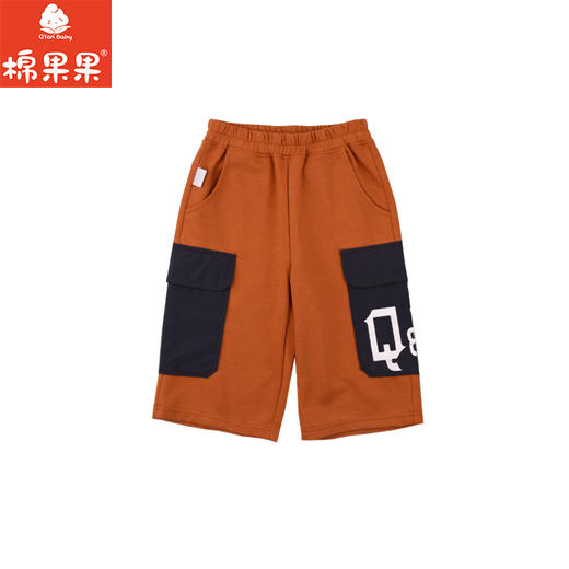 棉果果夏季商场专柜同款男童针织七分裤M212201425362 商品图1