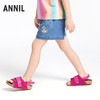 【实体店同款】女童全腰牛仔短裤夏季新款安奈儿童装XG526699 商品缩略图2