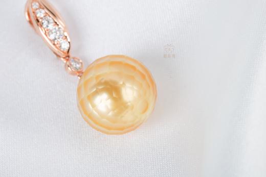 【星耀】刻面金珠挂坠 ZZ12502052 商品图3