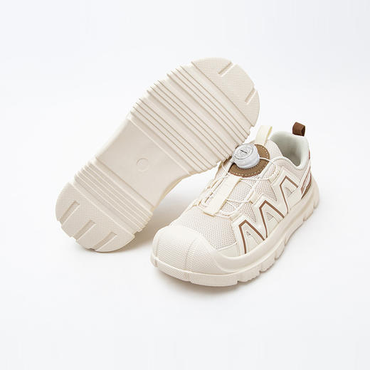 迷你巴拉男童女童免系带运动鞋跑鞋网布鞋防踢旋钮扣设计 商品图2