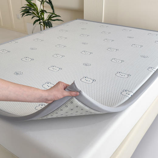 【升级款科技凉感】 A类抗菌多功能垫地垫 按摩豆豆加厚海绵凉席地垫 商品图1