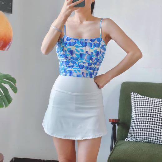 跃牌【洛水之神系列】高端时尚背心带胸垫高级感健身运动上衣瑜伽上衣普拉提女6618 商品图5