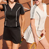 跃牌【洛水之神系列】新款运动网球休闲短裙套装夏季假两件裤裙裤6623套装 商品缩略图1