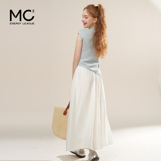 女装无袖针织上衣配裙裤两件套S5221021 商品图3