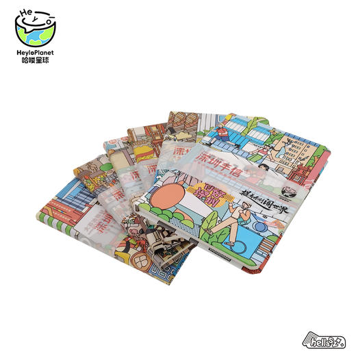 深圳手信 哈喽星球“你好深圳”特色文化街区系列笔记本 商品图5