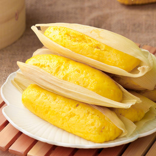 择素有机面甜玉米棒棒 400g/袋 一包8根 鲜玉米粒爆浆香甜面点 6分钟蒸出幸福早餐 商品图2