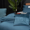 南方生活 100支进口高端匹马棉刺绣四件套  朵红/浅灰/月光蓝 枕套48*74cm*2/被套200*230cm/床单245*250cm 商品缩略图4