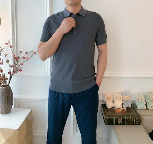 411-3 BS男士polo衫 商品图4