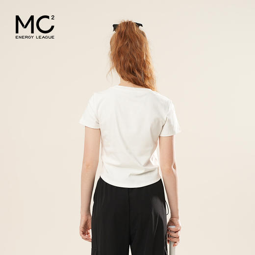 女装圆领晕染印花T恤-9008T5221035 商品图3