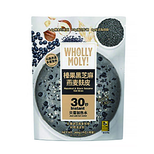 T好哩50g*6榛果黑芝麻燕麦麸皮 商品图0