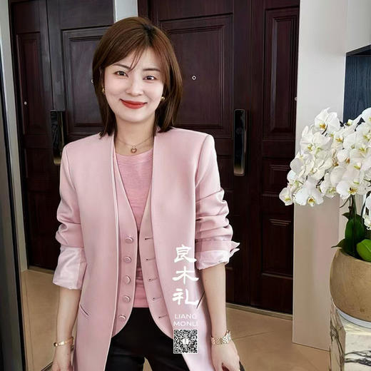 【不退不换】良木礼韩系女外套高级气质百搭西装(LC978) 商品图1