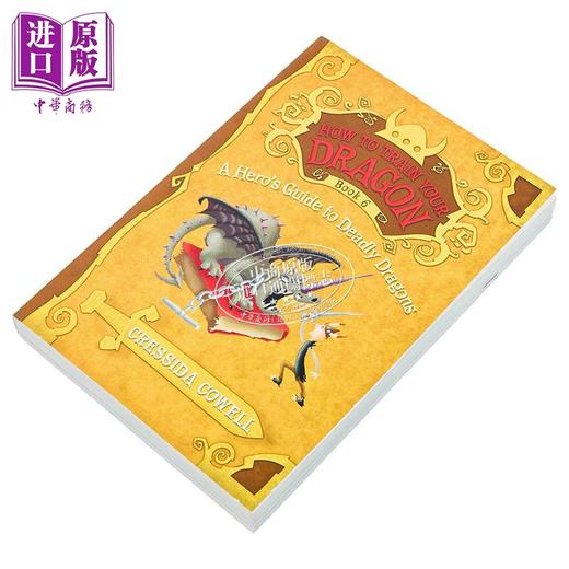 【中商原版】驯龙高手6 英雄指南之致命恶龙 How to Train Your Dragon 06 英文原版 Cressida Cowell 畅销流行小说 商品图1