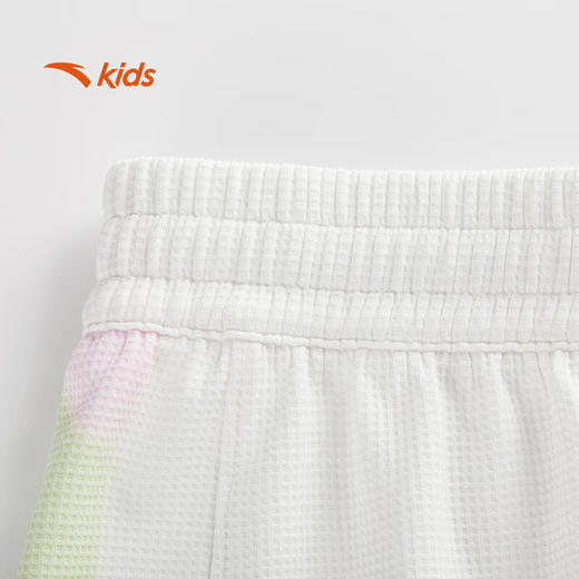 安踏儿童针织五分裤女大童2025夏季亲肤透气针织五分裤362528701 商品图6