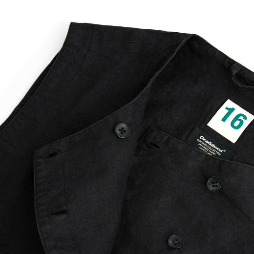 日本和纸亚麻法式工装马甲 男女款 商品图3