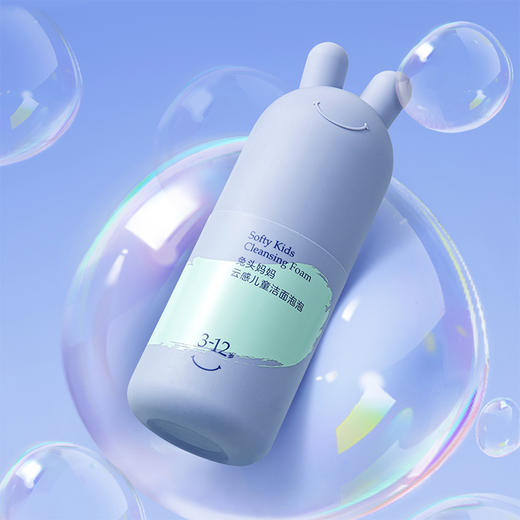 兔头妈妈云感儿童洁面泡泡90ml 商品图0