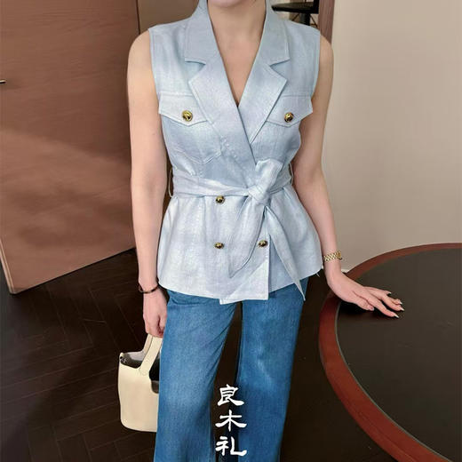 良木里高级感气质盐系小马甲（2365） 商品图1