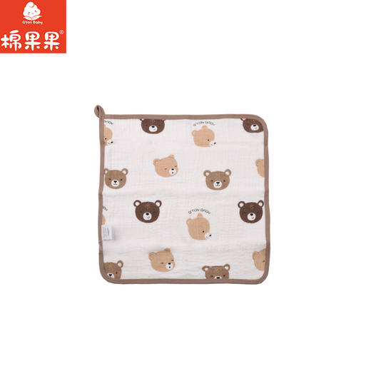 棉果果夏季男童女童纯棉纱布防蚊5A抗菌纱布方巾（30*30cm）M205511200084 商品图0