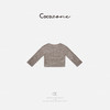 COCO ZONE 刘一一【亚麻混纺】定织纱线圆领空气针织衫CD1A0526 商品缩略图1