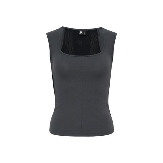 oneup运动拼色方领背心 商品图5