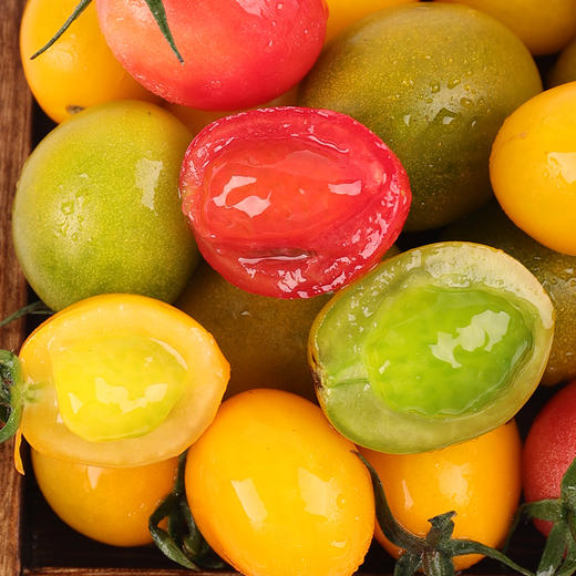 【宜昌助农馆】三色番茄  新鲜小番茄维C满满 时令水果3斤装 商品图5