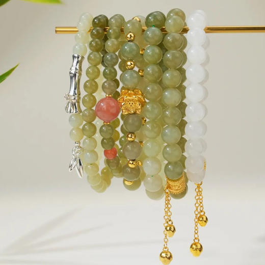 「春和景明」新中式和田玉首饰 | 将春意盎然的景致，融入和田玉饰品之中【3-7天发货】 商品图10